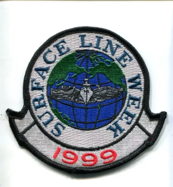 ESWS ENLISTED SURFACE WARFARE SPECILIST LINE WEEK 1999 Navy Ship Squadron Patch