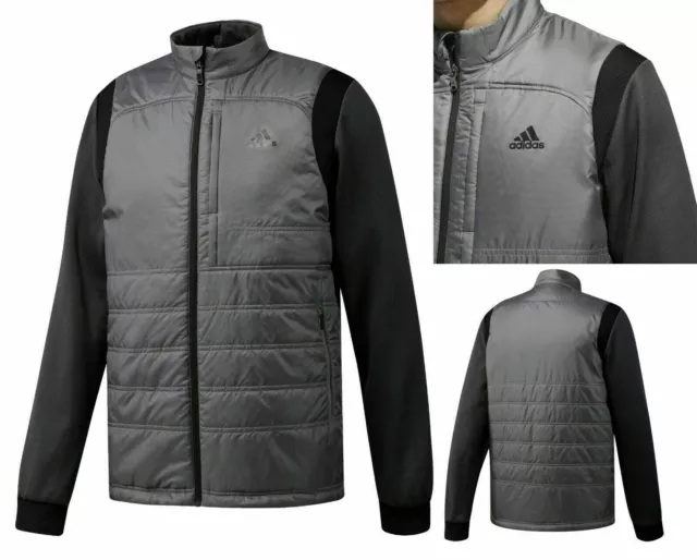 adidas Performance Golf Mens Climaheat Frostguard Primaloft Full Zip Jacket