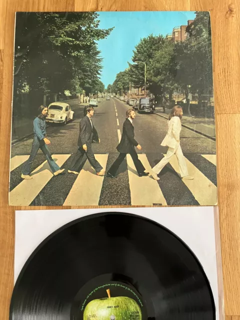 The Beatles Abbey Road Vinyl LP UK 1st Pressing 1969 VG Apple PCS 7088 YEX 749-2