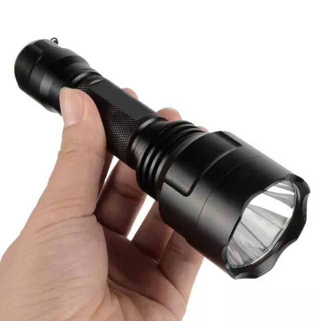 Best C8 15W SST40 LED 1500 Lumens Single Mode Camping Flashlight Ultra Fire