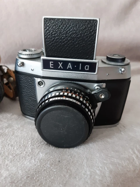 Exakta A Type 2.2 – Ihagee – Appareil Photo Argentique Avec Tessar 70mm F/3.5 (pour Pièces / Restauration)