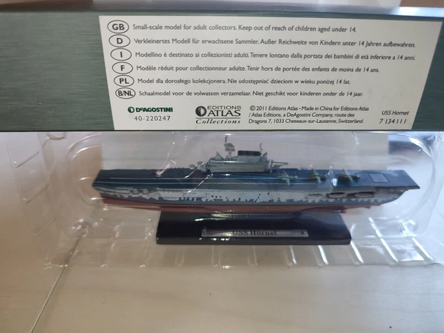 KRIEGSSCHIFF DES ZWEITEN WELTKRIEGS,ATLAS COLLECTION EUR 19