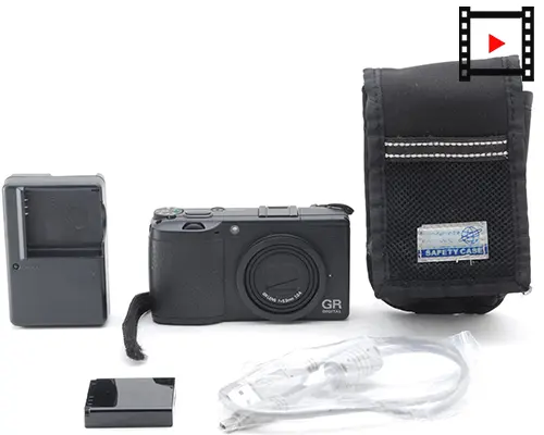 [N MINT w/Case] Ricoh GR Digital II 2 10.1MP Digital Compact Camera Black JAPAN