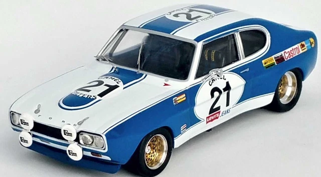 Ford Capri RS2600 24h Nürburgring 1972 blau-gelb Nr. 23