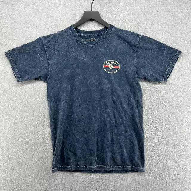 Sturdy Built T Shirt Mens Medium Blue Short Sleeve Hogs Breath Saloon Key West