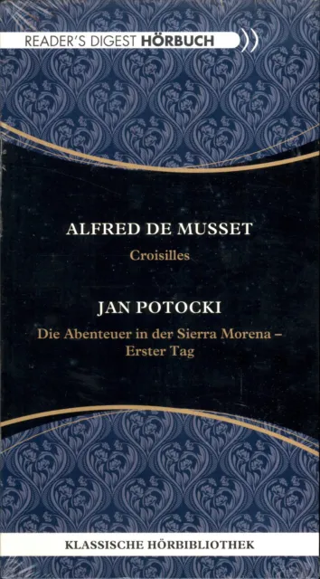 2 Hörbücher - Alfred De Musset / Jan Potocki - Neu und original eingeschweißt