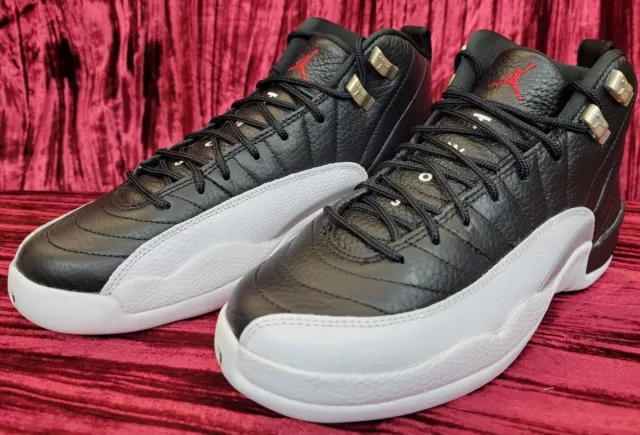 NUEVO EN CAJA Nike Air Jordan 12 Playoffs Negro Blanco 153265
