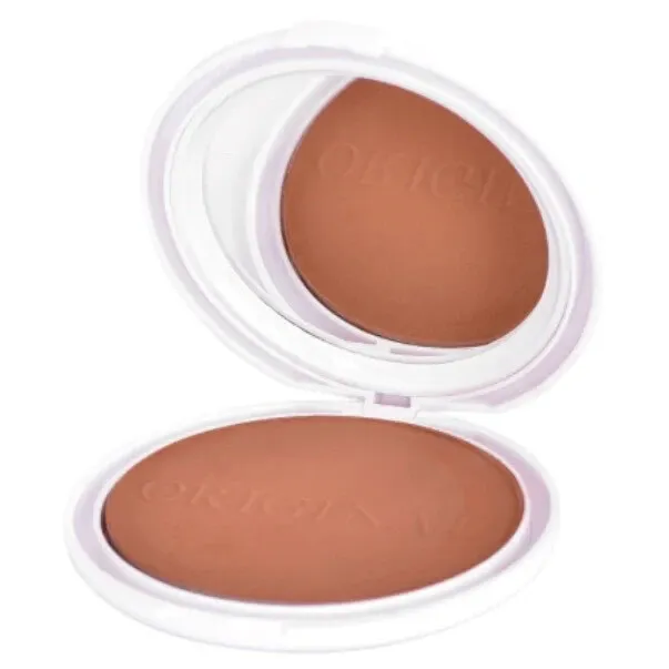 Orignal Island Beauty Cosmetics Compact Pressed Face Powder Shade Rich Brown