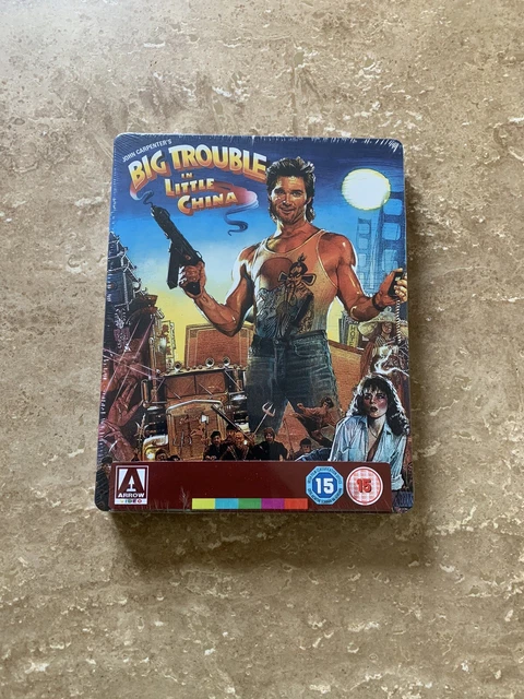 Big Trouble In Little China, 1st Print Blu-Ray SteelBook, Arrow Video, New