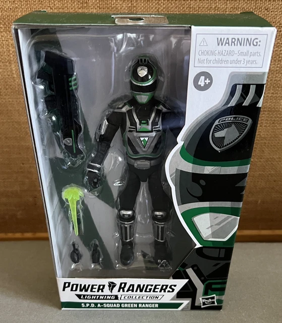Lightning Collection Spd HASBRO POWER RANGERS Lightning Collection SPD A-Squad Green Ranger ...