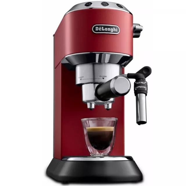 DeLonghi Espresso-maschine DEDICA Style EC 685.r rot