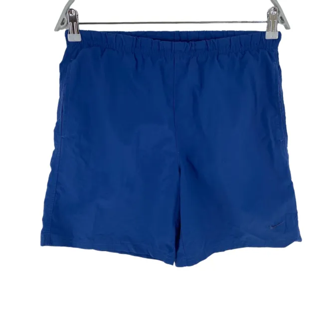 Nike Blu Navy Costume Nuoto Boxer Pantaloncini Taglia 14-16 Anni 152-158 CM