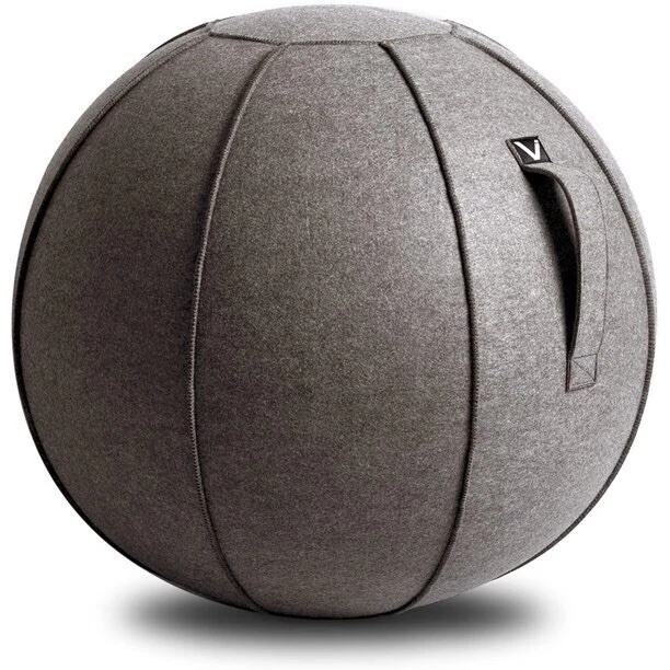Vivora Luno Exercise Stability Ball Chair Standard Maize (Mustard) Luno Felt NEW