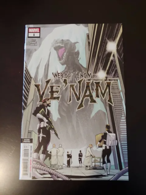 Web Of Venom: Ve'Nam 2nd Printing Bagley Marvel 2018 VF/NM ( B7-115)