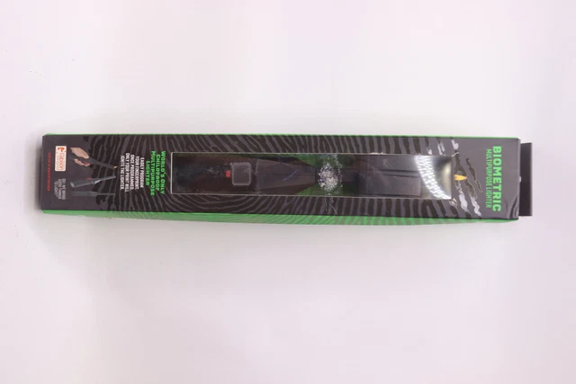 GEI Biometric Fingerprint Utility Lighter Black 22130