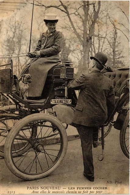 Carte Postale Ancienne Paris 7e - Groupe De Femmes Avec Noms Et Signatures