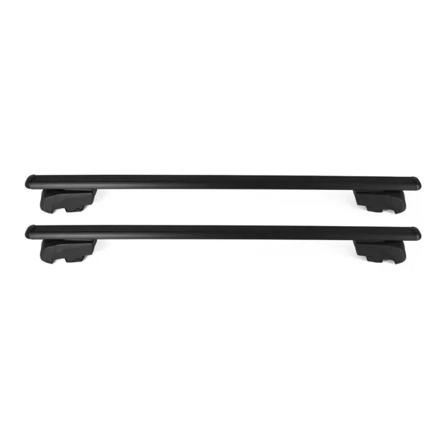 Lockable Roof Rack Cross Bars Luggage Carrier for Honda HR-V 2016-2022 Black