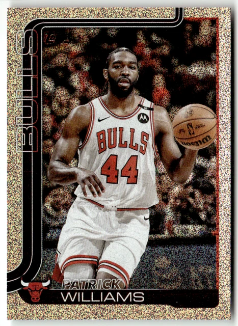 TOPPS NBA FLAGSHIP 2025 No. 38 Patrick Williams Glitter Holo EUR 1,99 ...