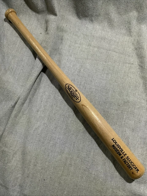 Louisville Slugger - Mini batte de baseball en bois de 18 pouces - Souvenir de musée et d'usine - France