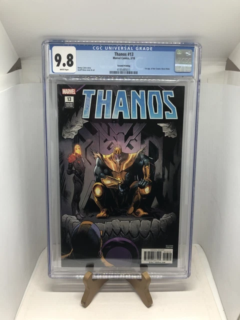 Thanos 13 CGC 9.8 2nd print 1st appearance of Cosmic Ghost Rider & King Thanos