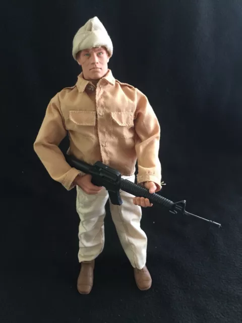 US ARMY PVT GI JOE by Hasbro 12” inch 1:6 scale Action Figure WWII Vietnam Era