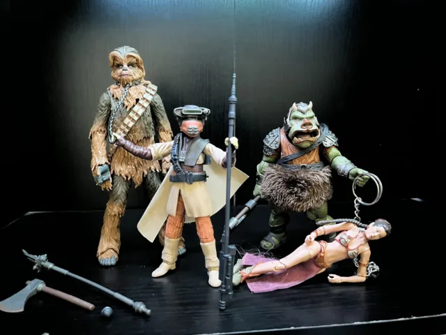 Star Wars Black Series Jabbas Palace Lot of 4