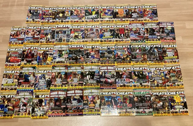 Rare YOUR MOST WANTED GAMES MASTER CHEAT BOOKS BOOK  53 IN TOTAL POKEMON GTA