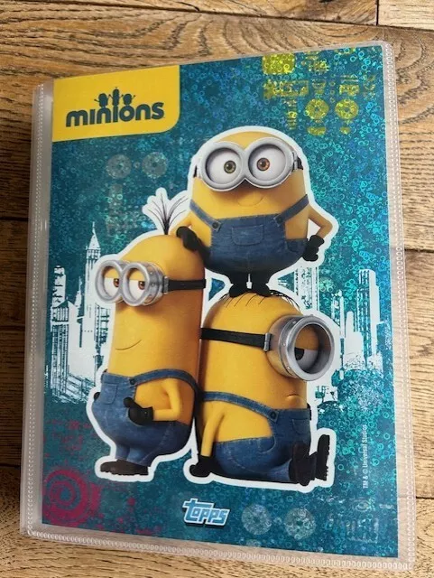 Complete Topps Minions Trading Cards Album Mint + Extras + Limited Editions