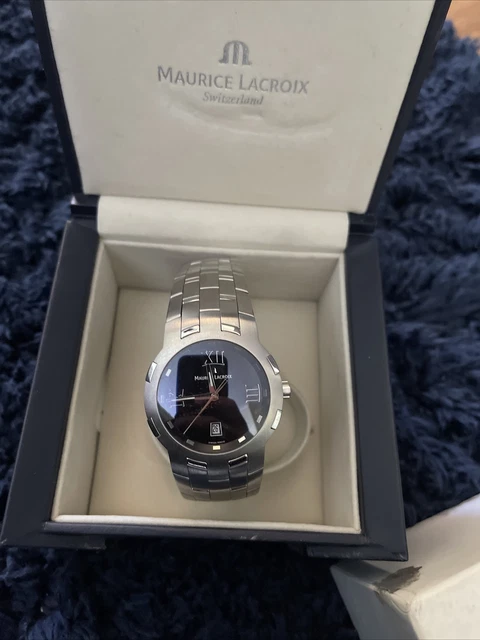 MAURICE LACROIX TIAGO 69820 Mens Quartz Watch In Beautiful