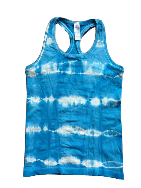 ivivva by lululemon size 10 Tie Dye Ocean Blue Tank Top