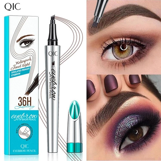 lápiz bordado cejas lápiz ojos maquillaje tatuaje cejas lápiz