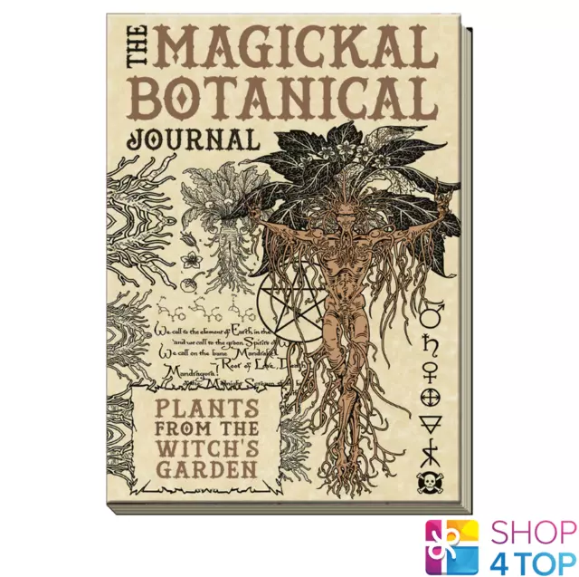 The Magickal Botanical Journal Notebook Lo Scarabeo Esoteric Fortune Telling New