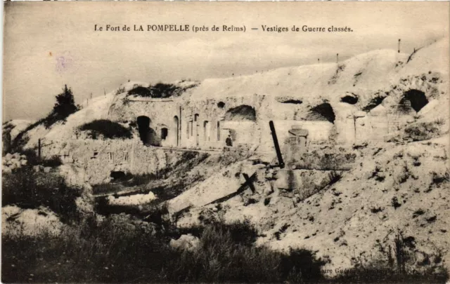 CPA AK Militaire - Le Fort de La Pompelle - Vestiges de Guerre classés (697783)