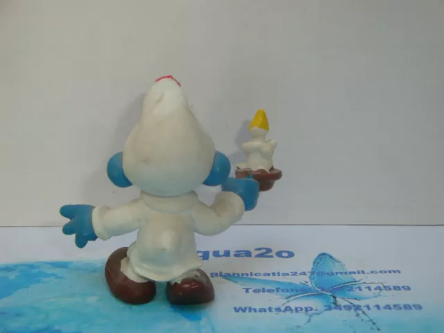 Puffi Puffo Candela 20060 Smurfs Candle varian.1A ©Pejo 1979 W.Germany SchleichⓈ 2