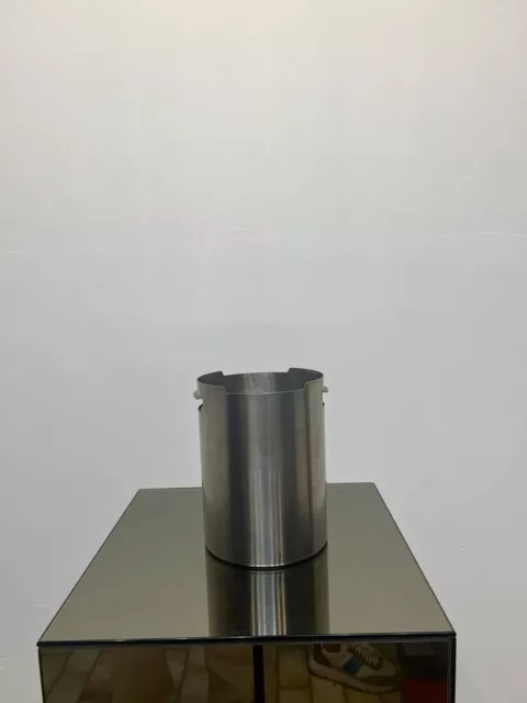 Hielera - Artur Krug - Acero - Diseñado De Gio Puentes - Xx Siglo