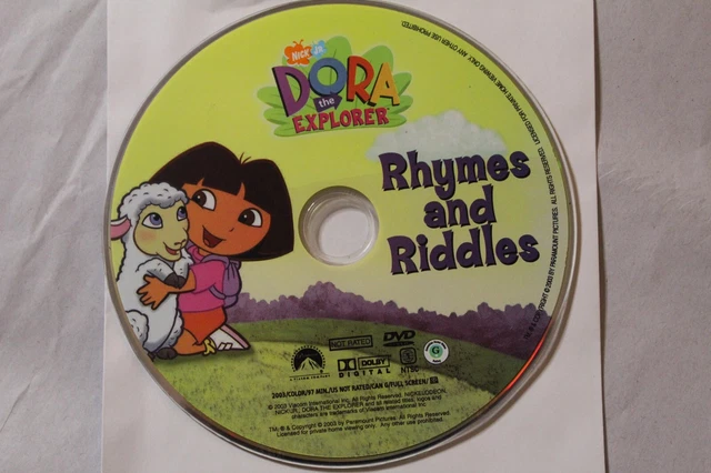 DORA THE EXPLORER: Rhymes and Riddles (DVD, 2003) EUR 6,64 - PicClick FR