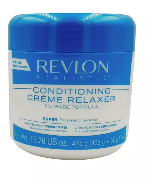 Revlon Realistic Conditioning Creme Relaxer Super 475g VERSAND KOSTENLOS