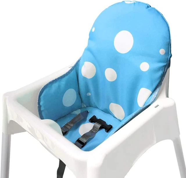 Seat Covers Cushion for Ikea Antilop Highchair,Washable Foldable Baby Highchair