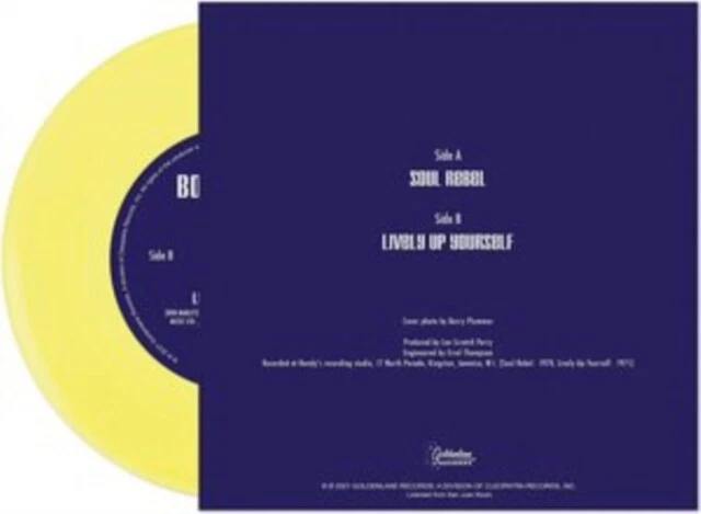 MARLEY - SOUL REBEL YELLOW - New Vinyl Record 7 - N4A