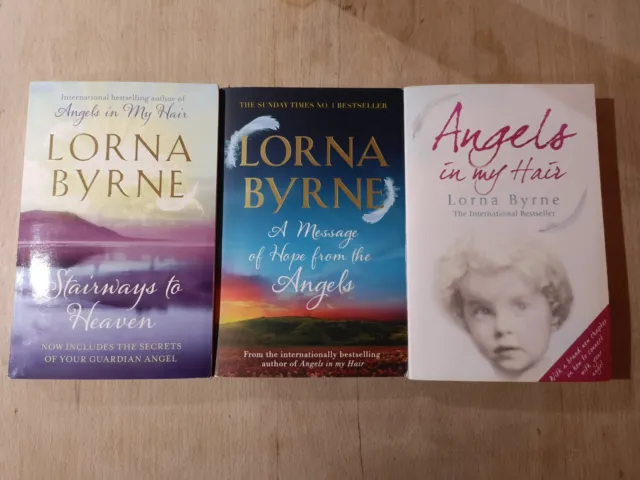 Lorna Byrne Book Bundle - Angels in my Hair, Stairways to Heaven, A Message of H