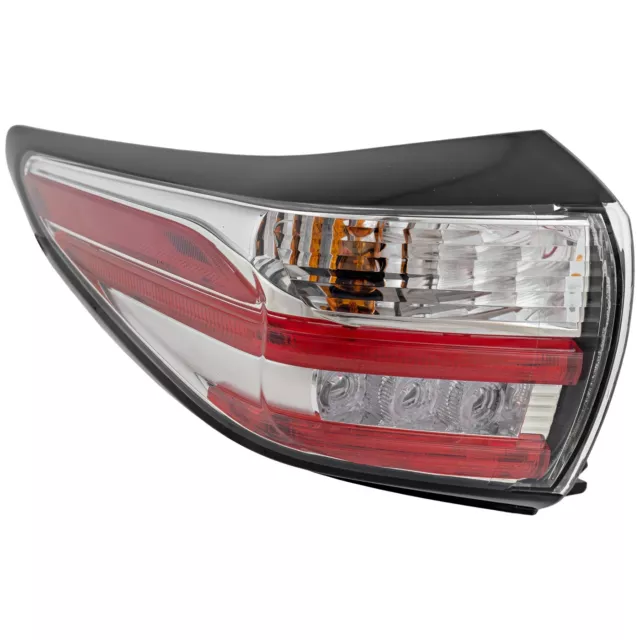 Tail Light For 2015-2018 Nissan Murano Driver Side Outer Left Body Mounted