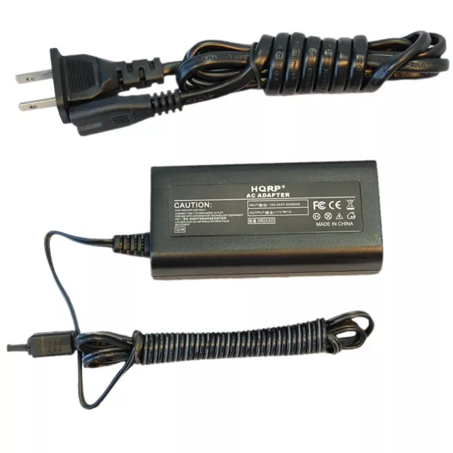 HQRP AC Adapter Charger for JVC Everio GR-D270U GR-D750 GR-D750U GZ-HD5 GZ-HD5U