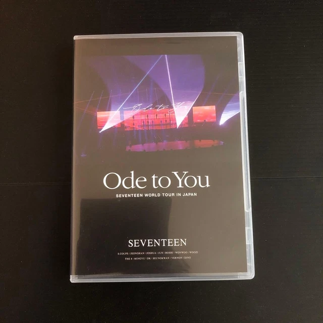 SEVENTEEN ODE TO You Bluray Japan Joshua Unplayed Concert Tour