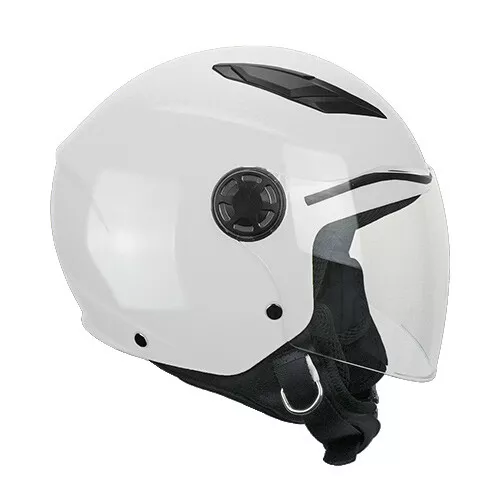 Casco Demijet Ska-p 2MH Fun Mono per Bambini Omologato ECE-R 22.05 Bianco