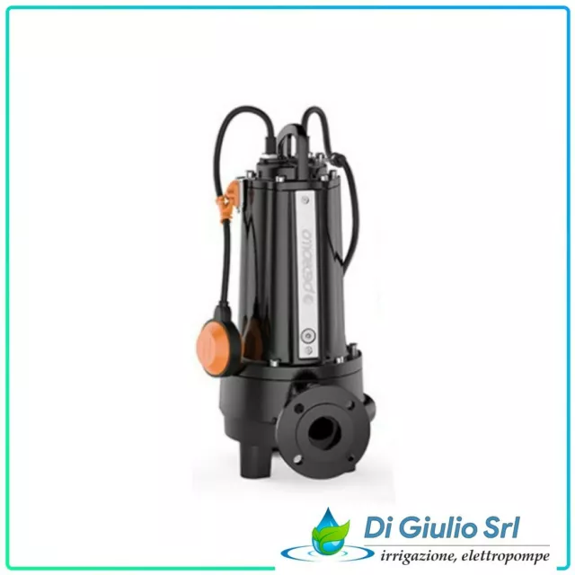 Elettropompa Sommergibile Tritus Tr 0.75 Hp 1 Con Trituratore Per Acque Luride