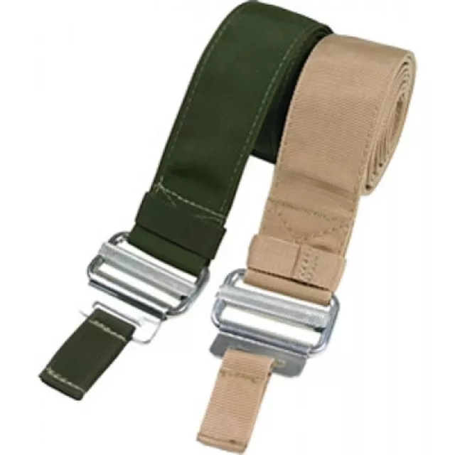 New Green Plce Webbing Infantry Long 60" Roll Pin Belt