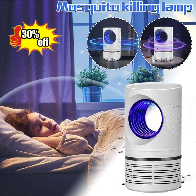 Electric USB Insect Mosquito Killer Bug Zapper Fly Pest Catcher Trap LED Lamp