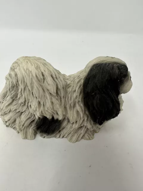 Vintage Castagna Pekingese Japanese Spaniel Dog Figurine Made in Italy 1988 4" 2