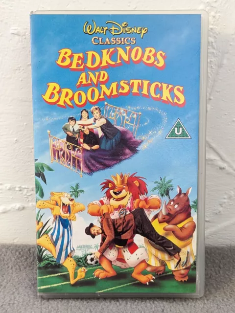 Walt Disney’s Bedknobs And Broomsticks - VHS/PAL Video tape vintage Classics