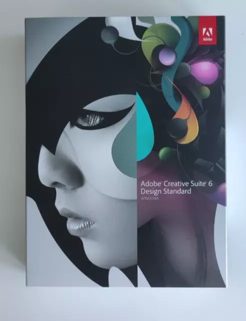 Adobe Creative Suite 6 Design Standard Upgrade deutsch für Windows NEU